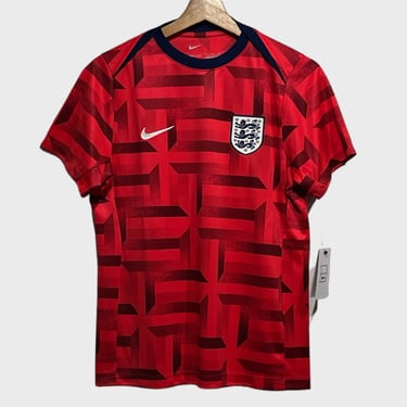 England Euro 2024 Pre Match Soccer Jersey Women’s S