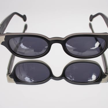 L.A. Eyeworks Chisel Stacked Sunglasses