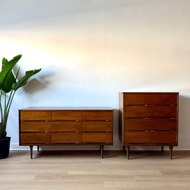 Pair of Vintage Mid Century Dressers