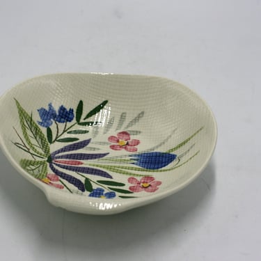 vintage Red Wing Pottery Country Garden Small Cereal Bowl or Sauce Bowl 