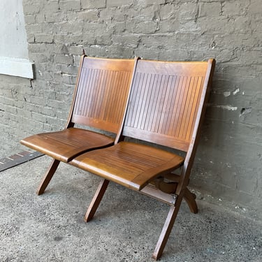 Vintage Folding Bench