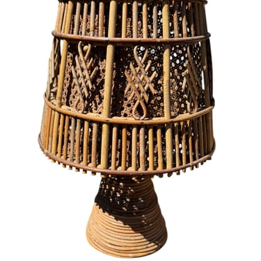 Spanish Rattan Lamp