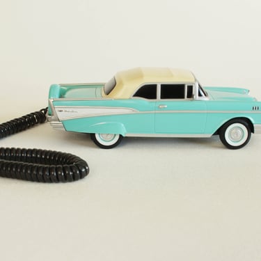 Vintage 80's Novelty Bel Air Landline Telephone - Car Phone 