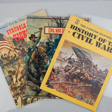 Civil War Periodicals with Photos and Illustrations - Set of 3 