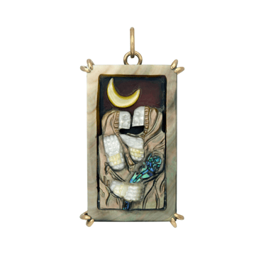 Lovers Tarot Card Charm — Maura Green Trunk Show