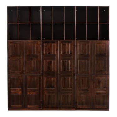 Mogens Koch Library Cabinets in Fumed Mahogany