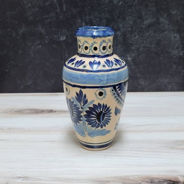 Henriot Quimper Vase - Vintage French Pottery - 9 inch 