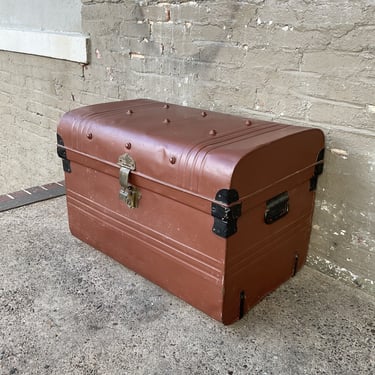 Vintage Metal Trunk