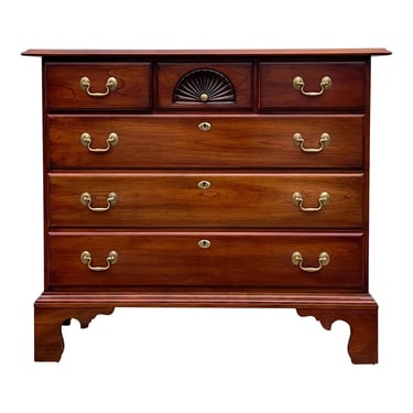 Statton Tru Type Americana Chippendale Chest of Drawers 