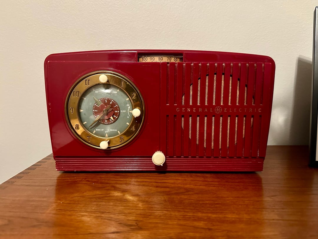 希少 黒入荷！ CHERRY Model Electric General 1952 Deco Art Age Golden RED アンティーク雑貨