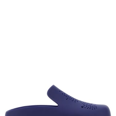 Burberry Man Blue Rubber Stingray Slippers