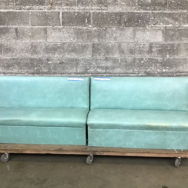 MCM Seafoam Bench Duo (Seattle)