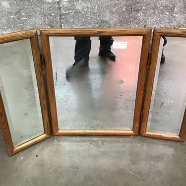 Folding Wall Mirror (Seattle)