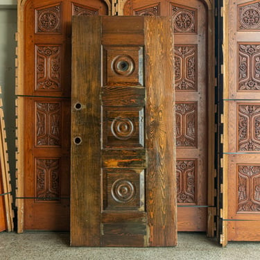 Vintage Midcentury Door