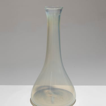 VASE EN VERRE HAUT À LONG COL, 1950s