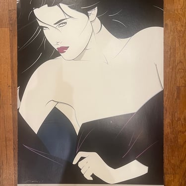 Patrick Nagel Playboy Portfolio II Poster Framed Signed by Playboy Dated Rare