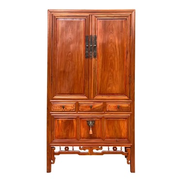 Early 19th Century Chinese Elm Armoire 