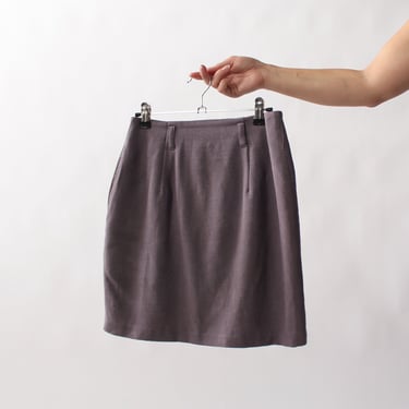Vintage Mauve Miniskirt - W26