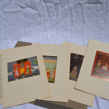 Vintage indian miniature painting portfolio / lalit kala akademi portfolio / vintage painting portfolio / indian miniature illustrations 