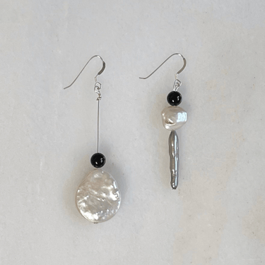Sea + Pattern | Symbolic Pearl Earrings