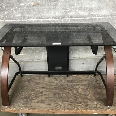 Z-Line Glass Computer Desk (Seattle)