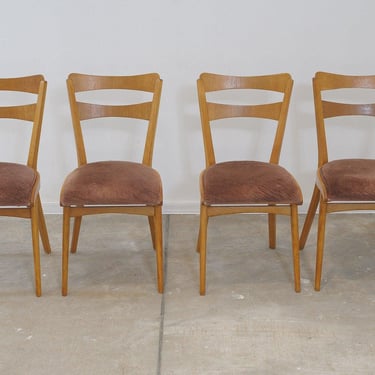 Mid century Dining Chairs by Tatra nabytok, Set of 4 