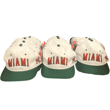 Vintage University Of Miami "Hurricanes" Snapback Hat