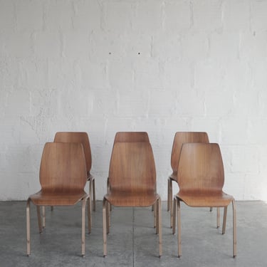 Vintage Bentwood Stacking Chairs