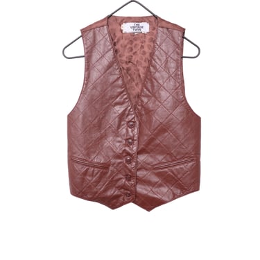 Quilted Leather Vest