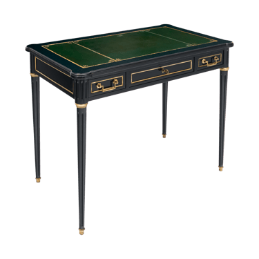 Louis XVI Style Desk With Leather Top