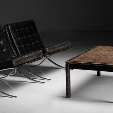 Barcelona Chairs / Coffee Table