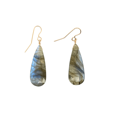 OOAK Labradorite Drop Earrings