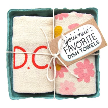 DC LOVE - Dish Towel Set of 2_SECONDS