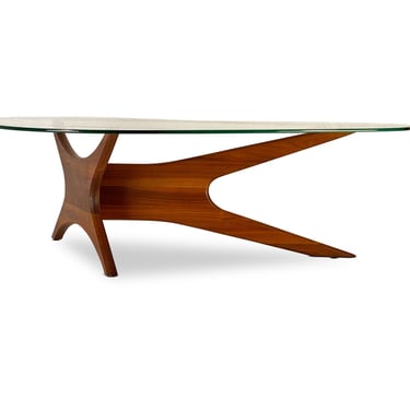 Adrian Pearsall 1465-T Kidney-Shaped Coffee Table, Circa 1960s - *Please ask for a shipping quote before you buy. 