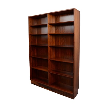 Rosewood Bookcases Double Bookcases Hundevad Danish Modern 