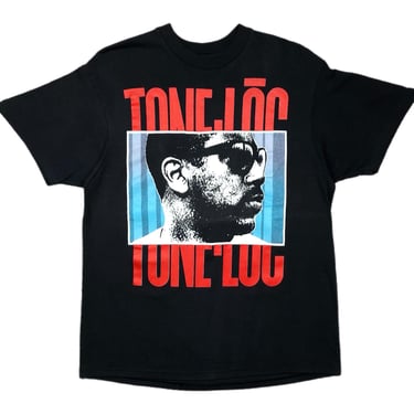 Vintage 80s/90s Tone Loc “Wild Thing” Double Sided Hip Hop/Rap Style Graphic T-Shirt Size Large 