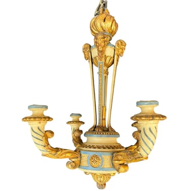 French Carved Chandelier