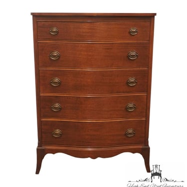 VINTAGE ANTIQUE Mahogany Traditional Duncan Phyfe Style 37" Chest of Drawers 