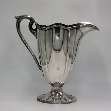 vintage L. B. Smith Co. silverplate pitcher 