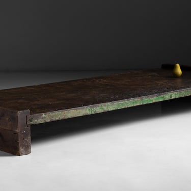 Extra Long Primitive Coffee Table, 83 inches