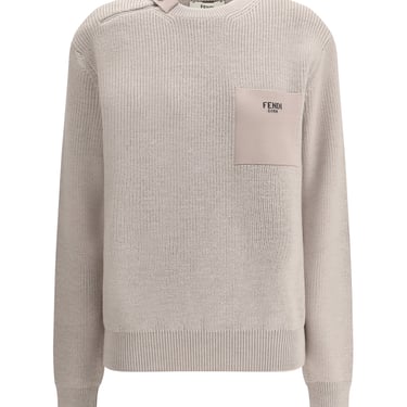 Fendi Women Ribbed Sweater