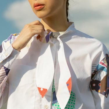 Carleen  Emma Bow Shirt - Beach Ball