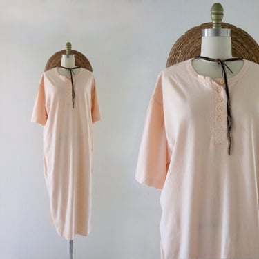 apricot t-shirt dress - s 