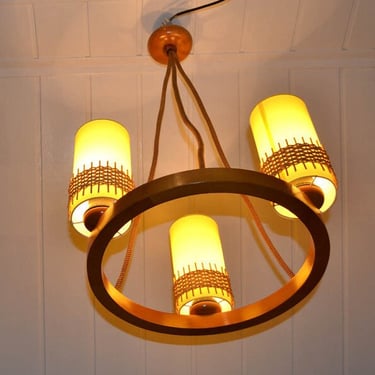 Design ceiling lamp 50s 60s Rockabilly mid century lamp light ceiling lamp Lights german chandelier vintage danish nostalgie rustaikal 