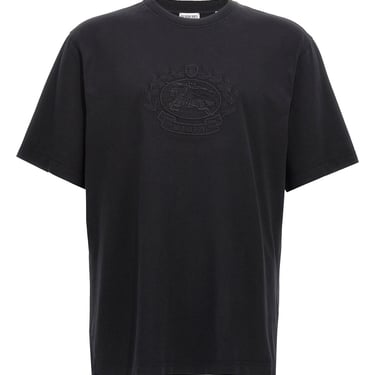 Burberry Men Logo Embroidery T-Shirt