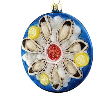 Plate of Oysters Ornament