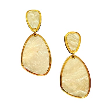 Sample Sale Charlotte Pearl Organic Earrings