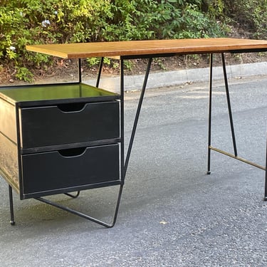 Vista of California Mid Century Iron & Desk 1950s 