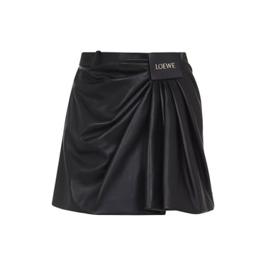 Loewe Draped Midi Skirt Women
