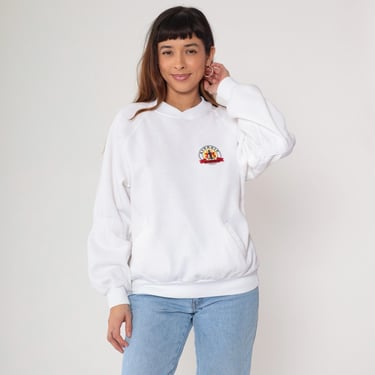 80s Vintage Heaven Graphic Cut Off Sweatshirt | Elektra